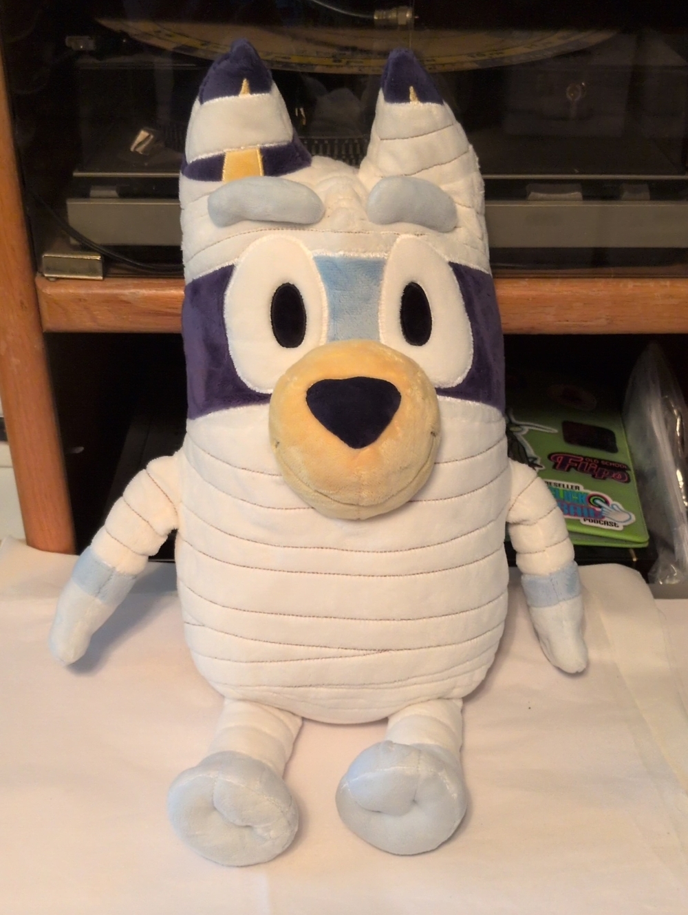 Dan Dee Bluey 18" Halloween Jumbo Plush Mummy